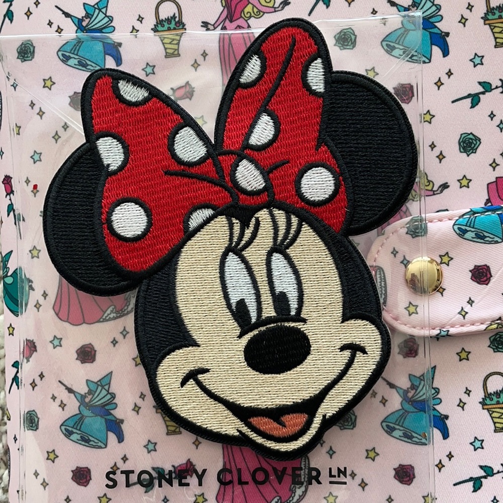 SCL large Minnie Mouse patch|| never been used!
